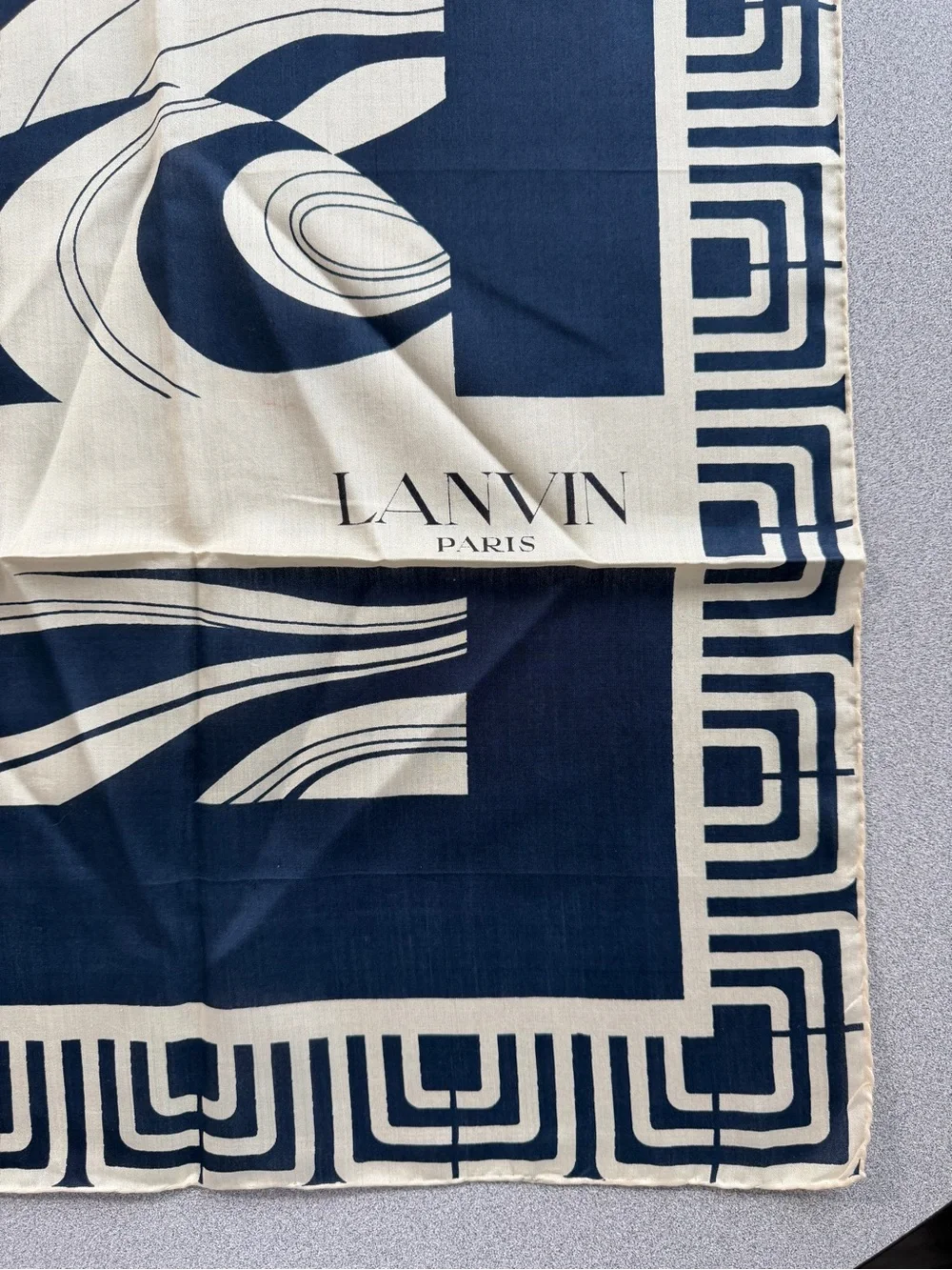 Vintage Lanvin Paris Scarf